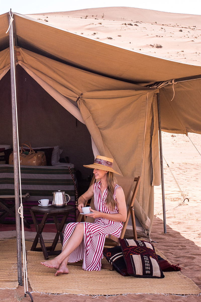 Glamping in the Wahiba Sands of Oman with Hud Hud Travels (Stacie Flinner)