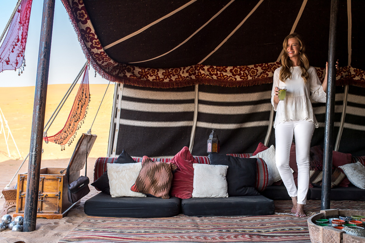 Glamping in the Wahiba Sands of Oman with Hud Hud Travels (Stacie Flinner) Glamping in the Wahiba Sands of Oman with Hud Hud Travels (Stacie Flinner)